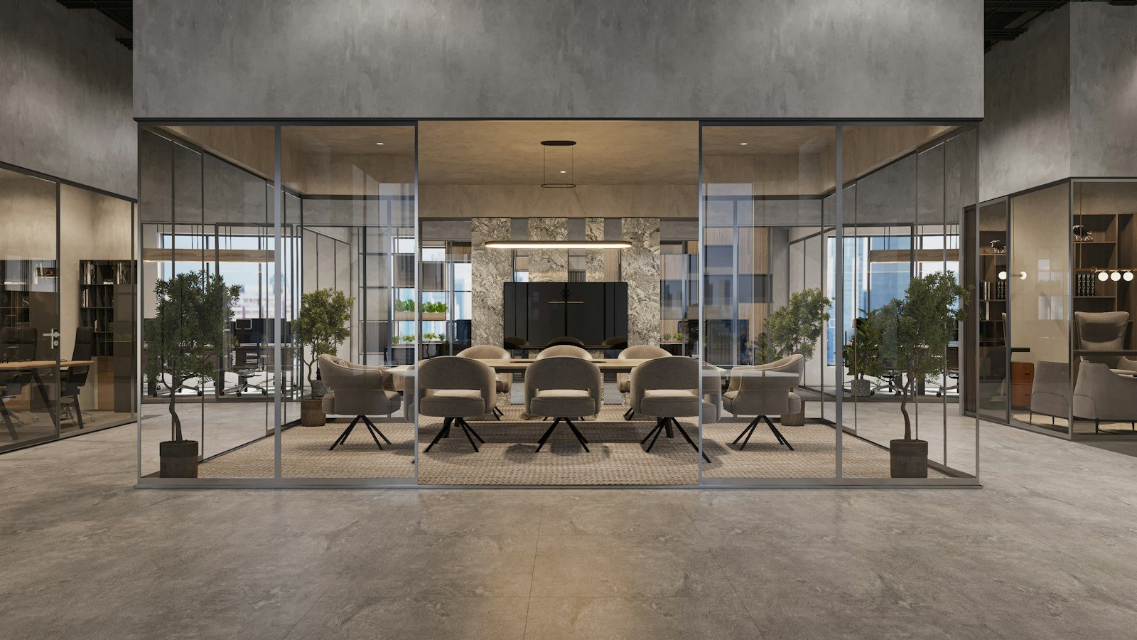 PDLC smart switchable glass — showcase — TOOQ